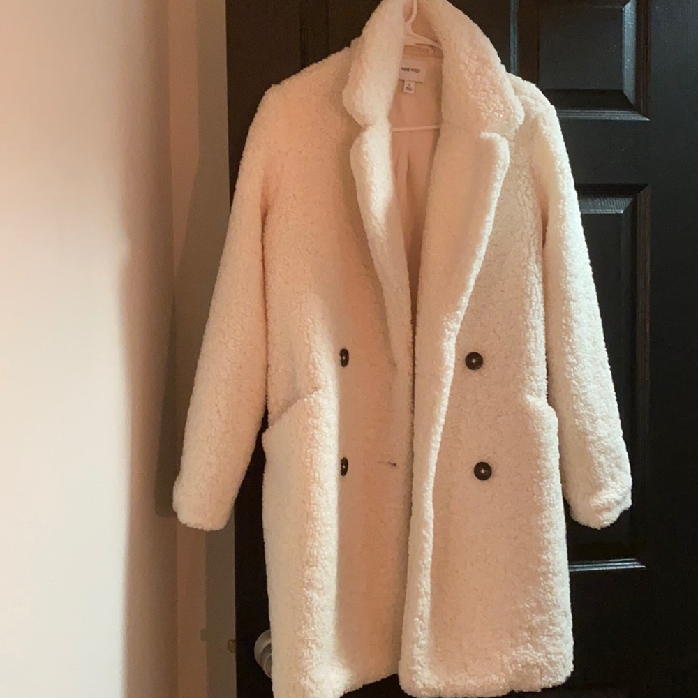 Nine West teddy coat.